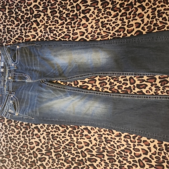 MISS ME jeans 2000s bling design on back pockets - Picture 1 of 11